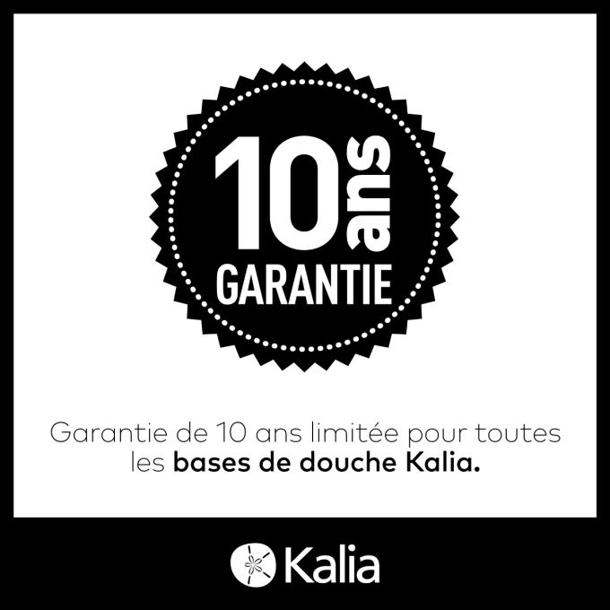 KALIA Kover™ 60x36Base de douche rectangulaire en acrylique 60” x 36” antifuite - Drain central