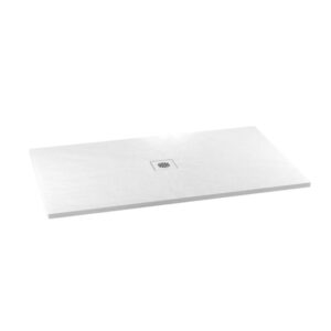 KALIA LAUZA Base de douche en Castylat™ - 60” x 36” - Blanc texturé