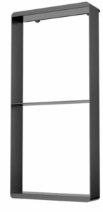 Iona - Niche de douche Nano - 30" x 14" - noir métallisé brossé
