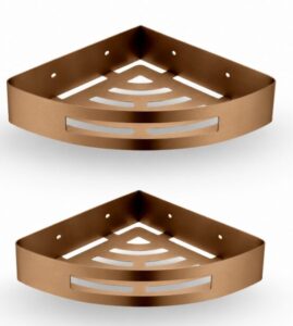 Austral - Tablettes en coin - cuivre brossé