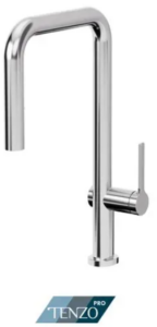 TENZO PRO KITCHEN FAUCET MYLO SQUARE IN CHROME