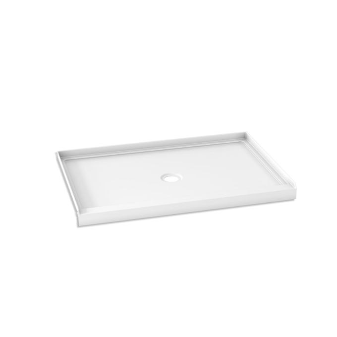 KALIA Koncept™ 48x32 Base de douche rectangulaire en acrylique ALCOVE 48x32 - Drain central