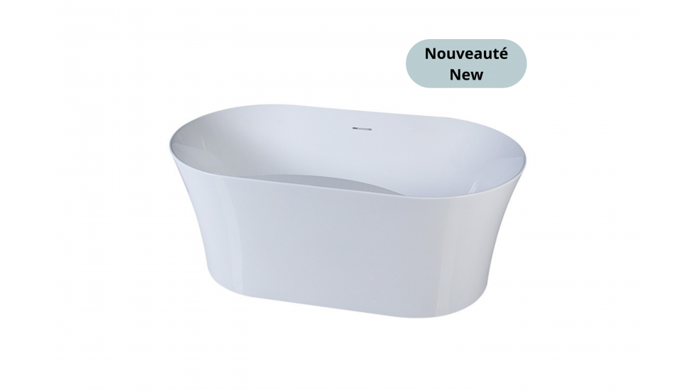 ODASS Bain autoportant Belli 58 pouces