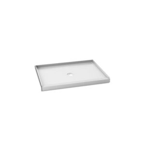 KALIA Koncept™ Base de douche rectangulaire en acrylique ALCOVE 48” x 36” - Drain central