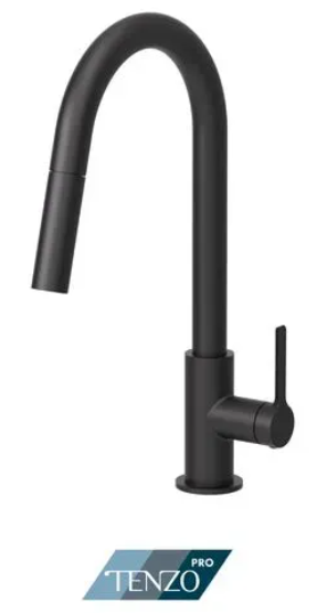 TENZO PRO ROBINET DE CUISINE MYLO EN NOIR MAT
