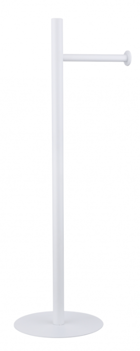 Ilma - Porte-papier de toilette sur pied - blanc mat