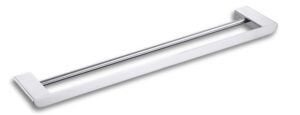 Vasco - Porte-serviettes double murale 23" - chrome