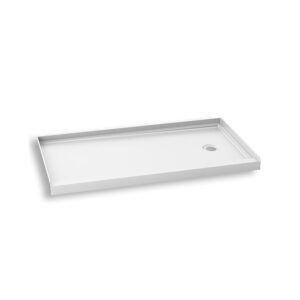 KALIA Koncept™ 60x30 Base de douche rectangulaire en acrylique ALCOVE 60” x 30” - Drain à droite